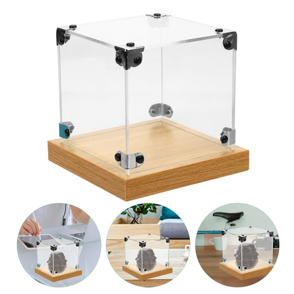 KAKOWELY Figurine Display Case 1Pcs in Transparent Acrylic for Collectors