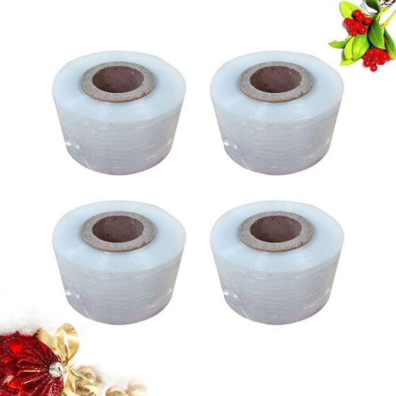 KAKOWELY Flexible Transparent Grafting Tape Self Adhesive Film for Pecan Walnut Citrus Tree Budding