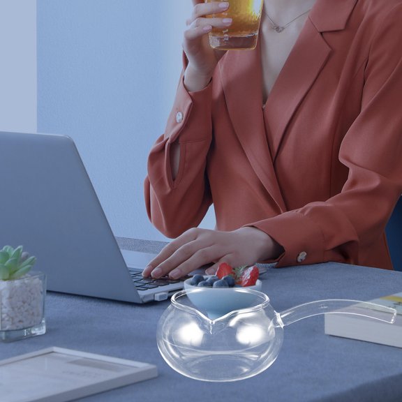 KAKOWELY Glass Serving Jug Chinese Tea Fairness Cup For Elegant Design Accessory For Tea Enthusiasts