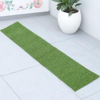 KAKOWELY Grass Table Runner Artificial Grass Turf Green 1Set Home Decoration Indoor Outdoor