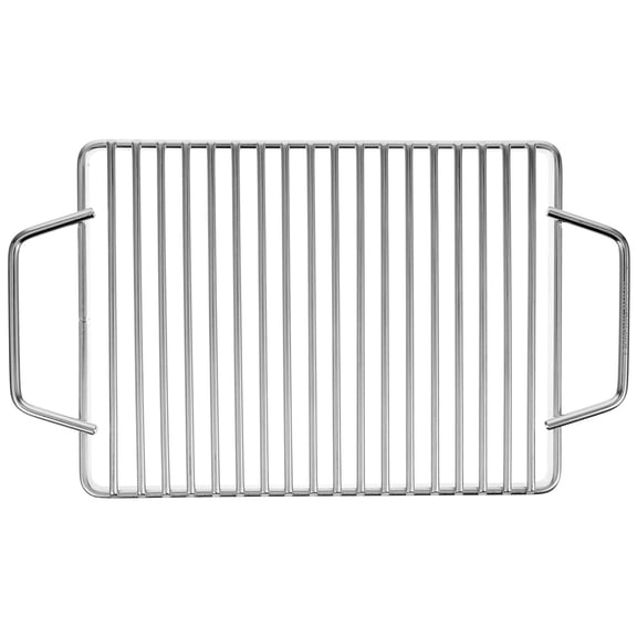 KAKOWELY Heat Resistant Stainless Steel Grill Net for Outdoor Use Ideal for Burgers Steaks and Seafood