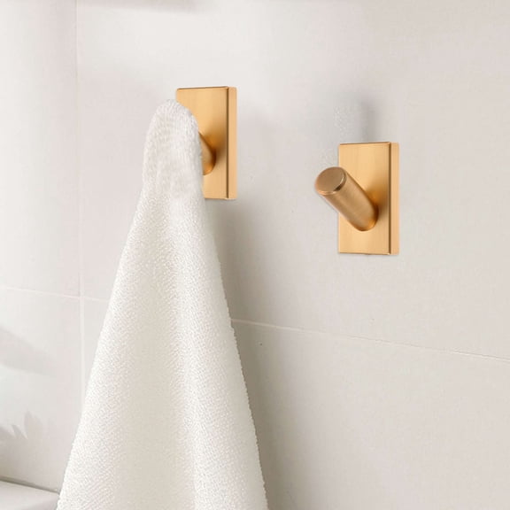 KAKOWELY Heavy Duty Wall Hooks 1Set Zinc Alloy Hanging Hook for Closet and Office Use