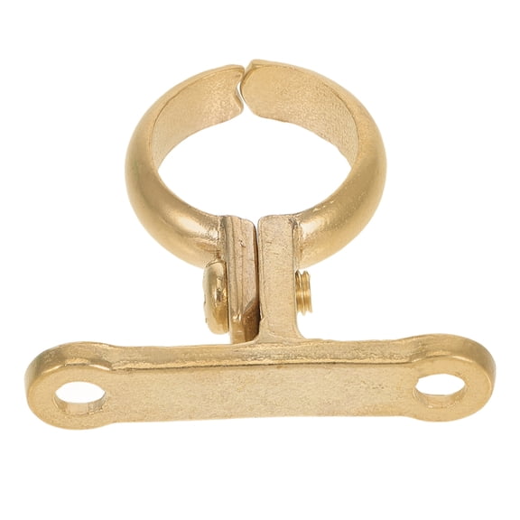 KAKOWELY Hose Clamp Golden Brass Pipe Alignment For Air Conditioning Setups 1Pack