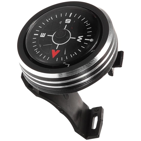 KAKOWELY Lightweight Black Wrist Compass for Daily Use with Smooth Surface and Practical Design
