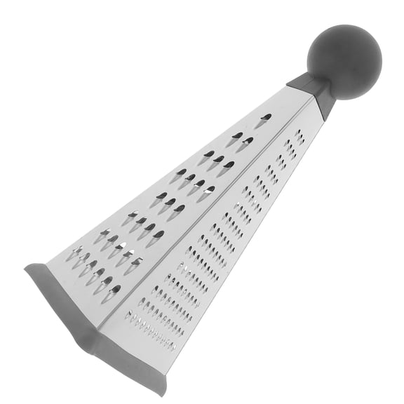 KAKOWELY Multifunction Stainless Steel Cheese Grater Box with Handle for Cheese Fruits Vegetables