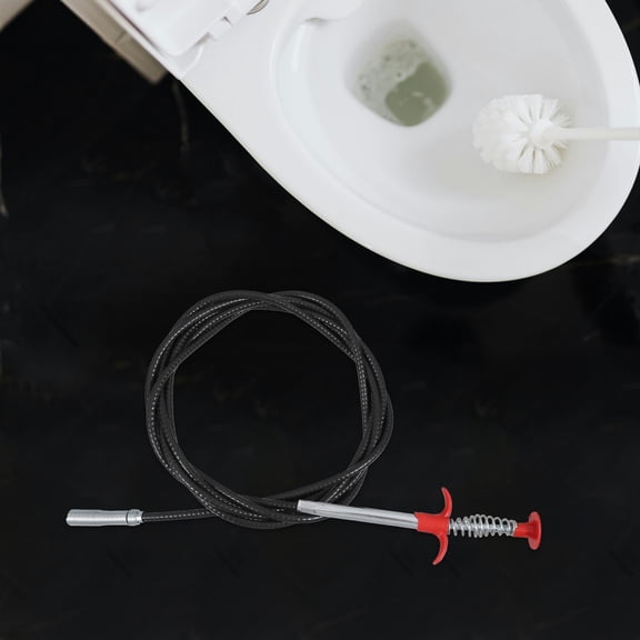 KAKOWELY Multifunctional Flexible Grabber Claw Tool in Red for Pipeline and Drain Maintenance