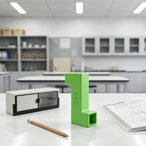 KAKOWELY Physics Teaching Periscope Apparatus Plastic Light Green for Hands-on Optics Reflection Lessons