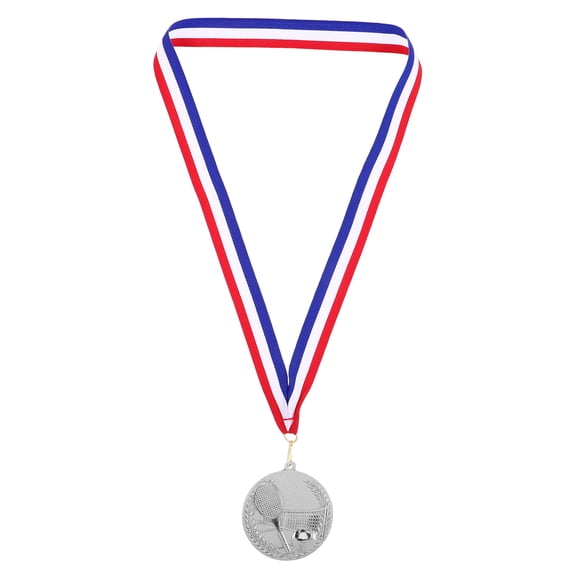 KAKOWELY Plated Silver Tennis Medal for Awards with Unique Design for Club and School Competitions