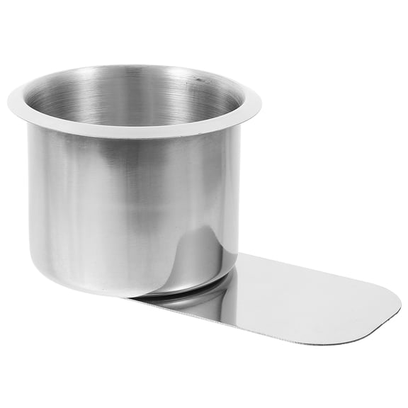 KAKOWELY Poker Table Cup Holder Stainless Steel Drink Can Stand Stable Simple Design for Indoor Use