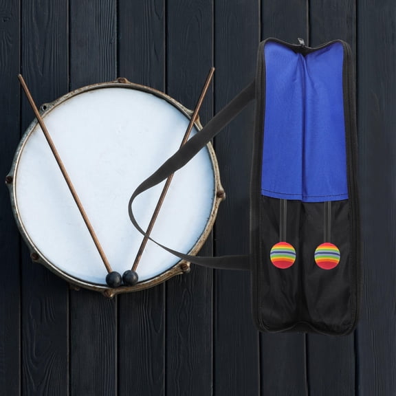 KAKOWELY Portable Percussion Bag 1-Pack Curved Design for Drummers, Oxford Cloth, Lightweight and Sleek