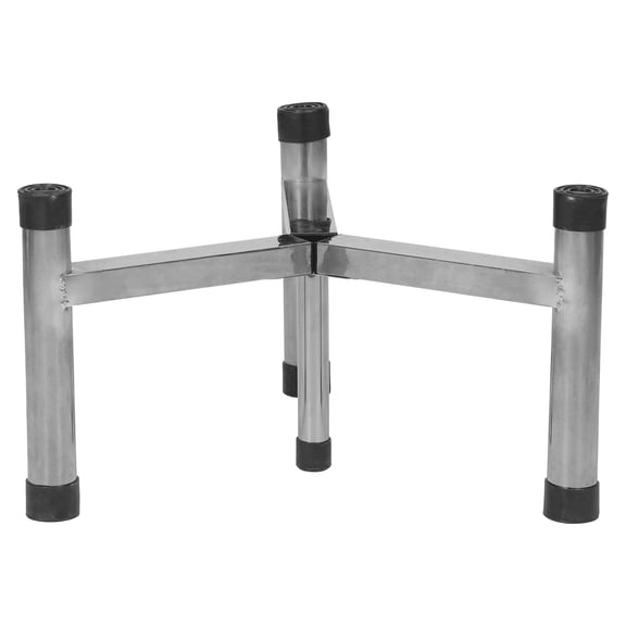 KAKOWELY Portable Stainless Steel Fire Pit Base with Stable Nonslip Design for Garden Fire Pits