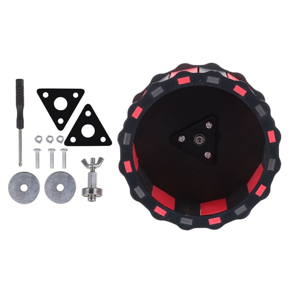 KAKOWELY Red Hamster Jogging Wheel Quiet Running Spinner for Small Pets Gerbil Mouse