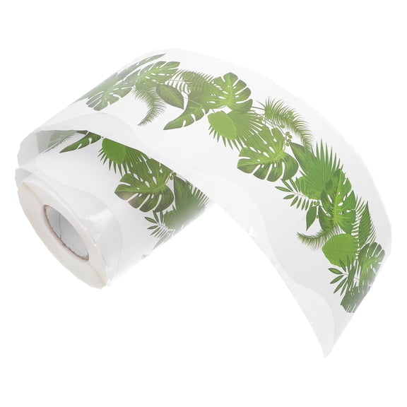 KAKOWELY Replaceable Tree Leaf Border Paper Sticker for Classroom Bulletin Board Decoration