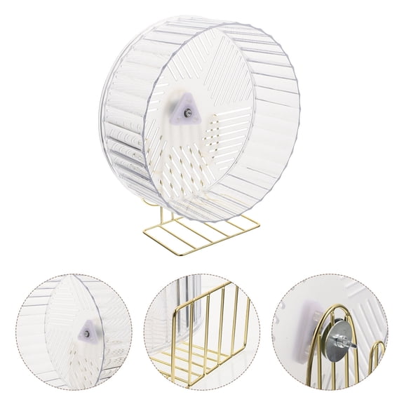 KAKOWELY Stable Rat Wheel with Silent Design for Household Small Pets