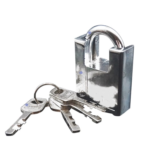 KAKOWELY Steel Anti Theft Lock Box Plated Silver Color Hard to Break Locking Pin Backs