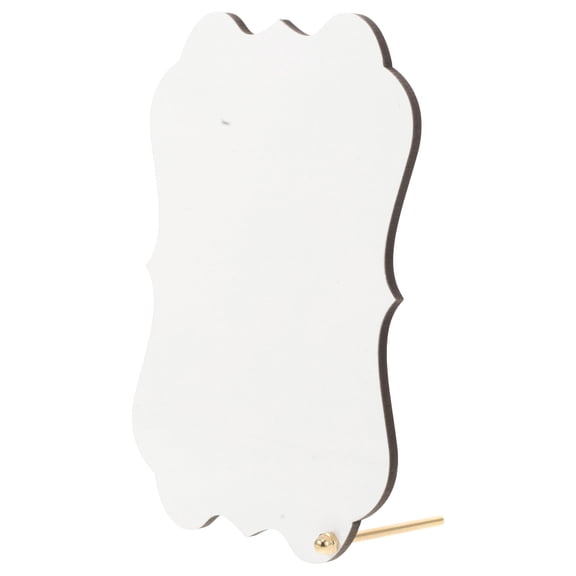 KAKOWELY DIY Sublimation Photo Frames Blank White 1Pack 7.3x4.7x0.2In Density Board