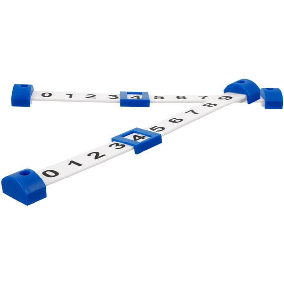 KAKOWELY Table Game Score Counters 2Pcs Compact Bar Shape Plastic Material For Table Football Machine