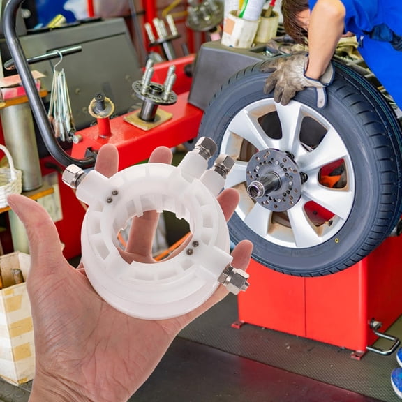 KAKOWELY Tire Change Kit Rotary Coupler Air Valve for Tire Machine Plastic Metal Round Design 5.12X4.92X1.77in 1Set