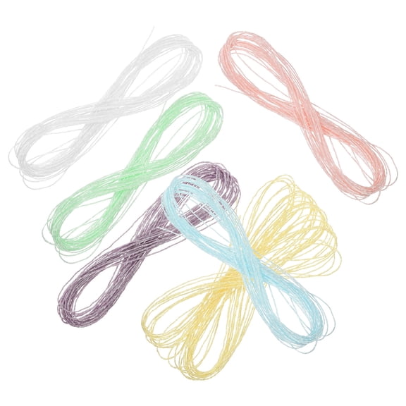 KAKOWELY Metallic Embroidery Floss Kit with Variegated Silk Threads for DIY Crafts