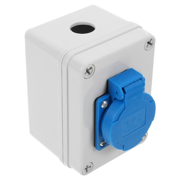 KAKOWELY Weatherproof Single Gang Outdoor Outlet Switch Box Durable Plastic for Garden Or Camping