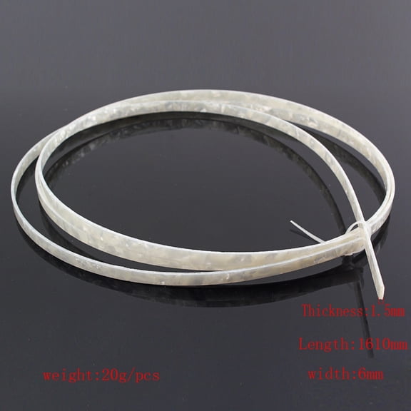 KAKOWELY White Guitar Binding Strips for Acoustic and Classical Guitar Making and Repair, Crafting Accessories