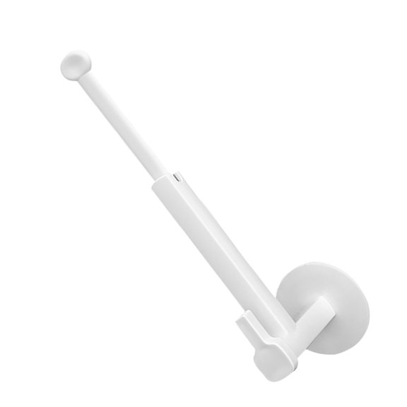 KAKOWELY Window Curtain Rod Brackets Curtain Fixator Clasp Horizontal and Vertical Use 1Set