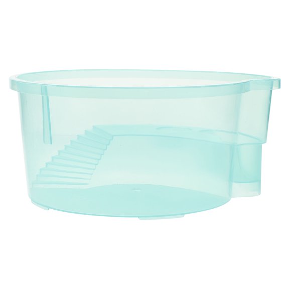 KAKOWELY fish tank decoration Turtle Tank Green Plastic 1Pcs