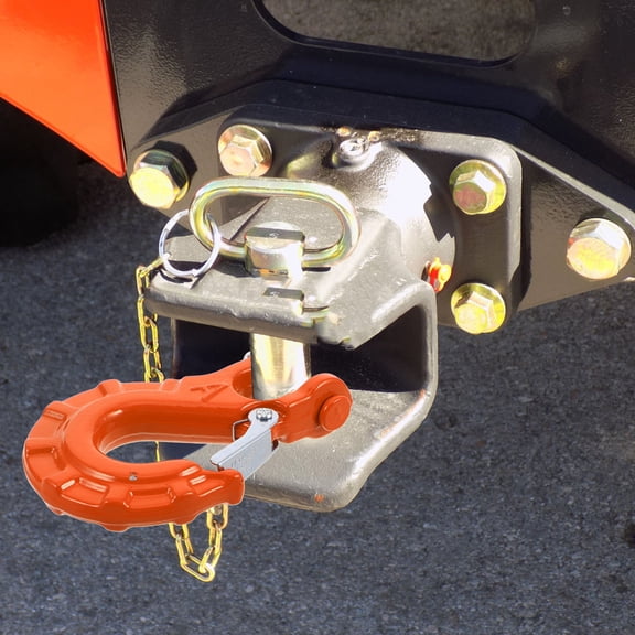 KAKOWELY lifting hooks S-Shape Winch Hook Alloy Steel for 1Set