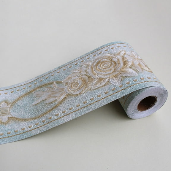 KAKOWELY pvc wallpaper border self adhesive Wallpaper Border Sticker Multi Waterproof 1Set