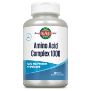 KAL Amino Acid Complex Tablets, 1000 mg, 100 Count