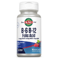 thumbnail image 1 of KAL B-6, B-12, and Folic Acid ActivMelt | Healthy Heart & Energy Support | Natural Berry Flavor | Superior Vitamin B Complex | 60 Micro Tablets, 1 of 7