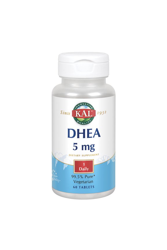 DHEA 5 mg | 99.5% Pure & Micronized | Healthy Balance & Aging Support Formula for Men & Women | Lab Verified & Vegetarian | 60 Tablets