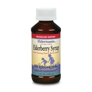 KAL Herbs for Kids Eldertussin Elderberry Syrup, Cherry Berry Btl-Plastic | 4oz