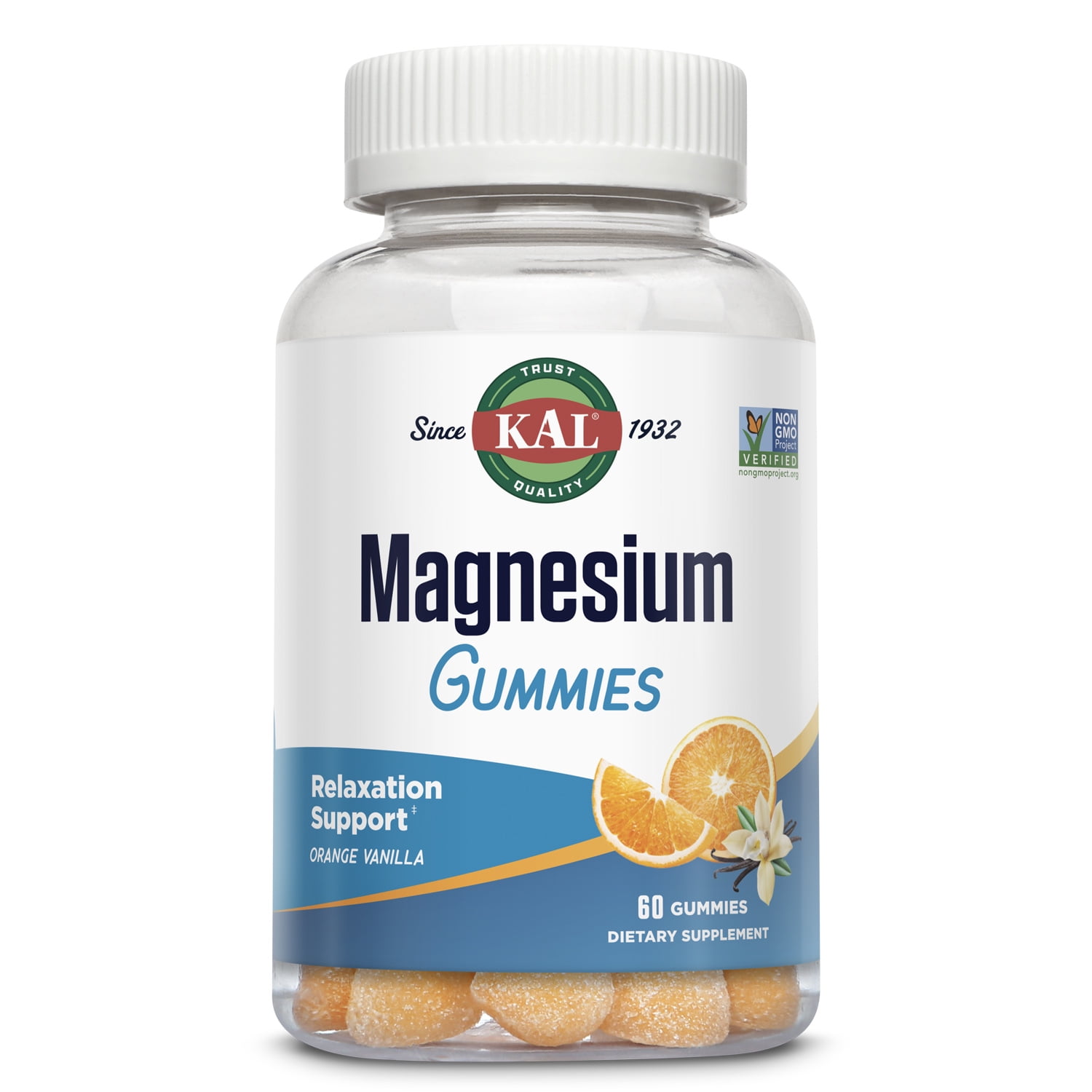 KAL Magnesium Citrate Gummy Healthy Relaxation, Muscle, Bone
