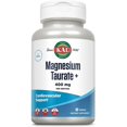 KAL Magnesium Taurate 400mg Plus CoEnzyme Vitamin B6, Chelated