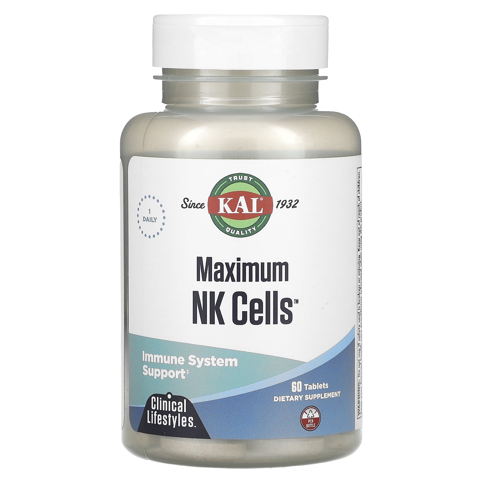 KAL Maximum Nk Cells Tablets, 60 Count - Walmart.com