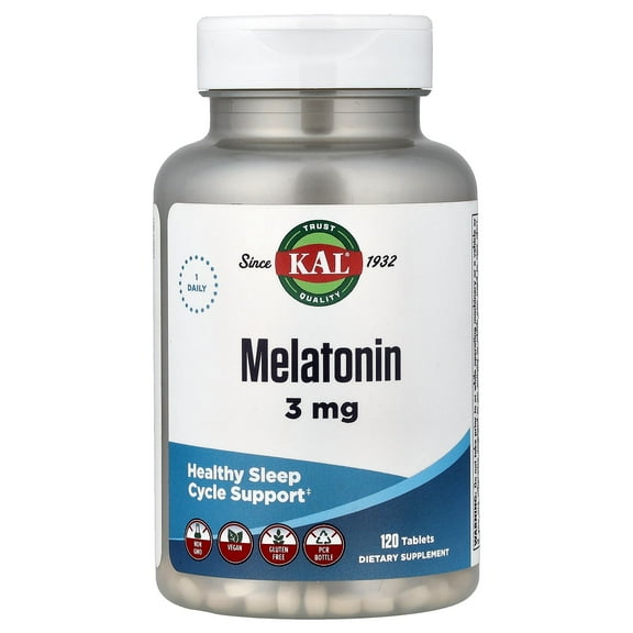 Kal Melatonin 3mg 120 Tablet