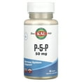 thumbnail image 1 of KAL P-5-P Activated Vitamin B6 | Healthy Red Blood Cell Synthesis & Nerve Function Support | Enteric Coated | 50 Tablets, 1 of 4