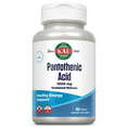 thumbnail image 1 of KAL Pantothenic Acid Sustained Release 1000mg | For Energy Storage & Release | Supports Metabolism of Carbs, Fats & Proteins | Vegetarian | 100ct, 1 of 6