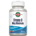 thumbnail image 1 of KAL Stress B Mag Glycinate, B Complex Vitamins Plus Magnesium, Active Forms Coenzyme Vitamin B-6, Methylcobalamin, and Folate from 5-MTHF, Healthy Mood & Relaxation Support, 30 Servings, 60 VegCaps, 1 of 6