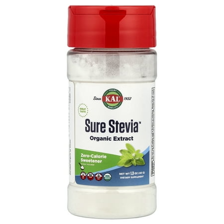 KAL Sure Stevia Extract Powder | Best-Tasting, Zero Calorie, Low Glycemic