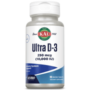 KAL Ultra D-3 10000 IU ActivMelt 10000iu 90ct