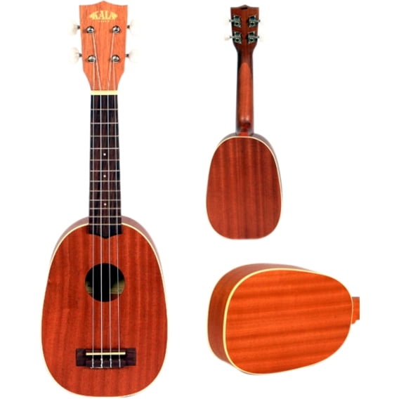 KALA Mahogany Pineapple Soprano Uke Bundle