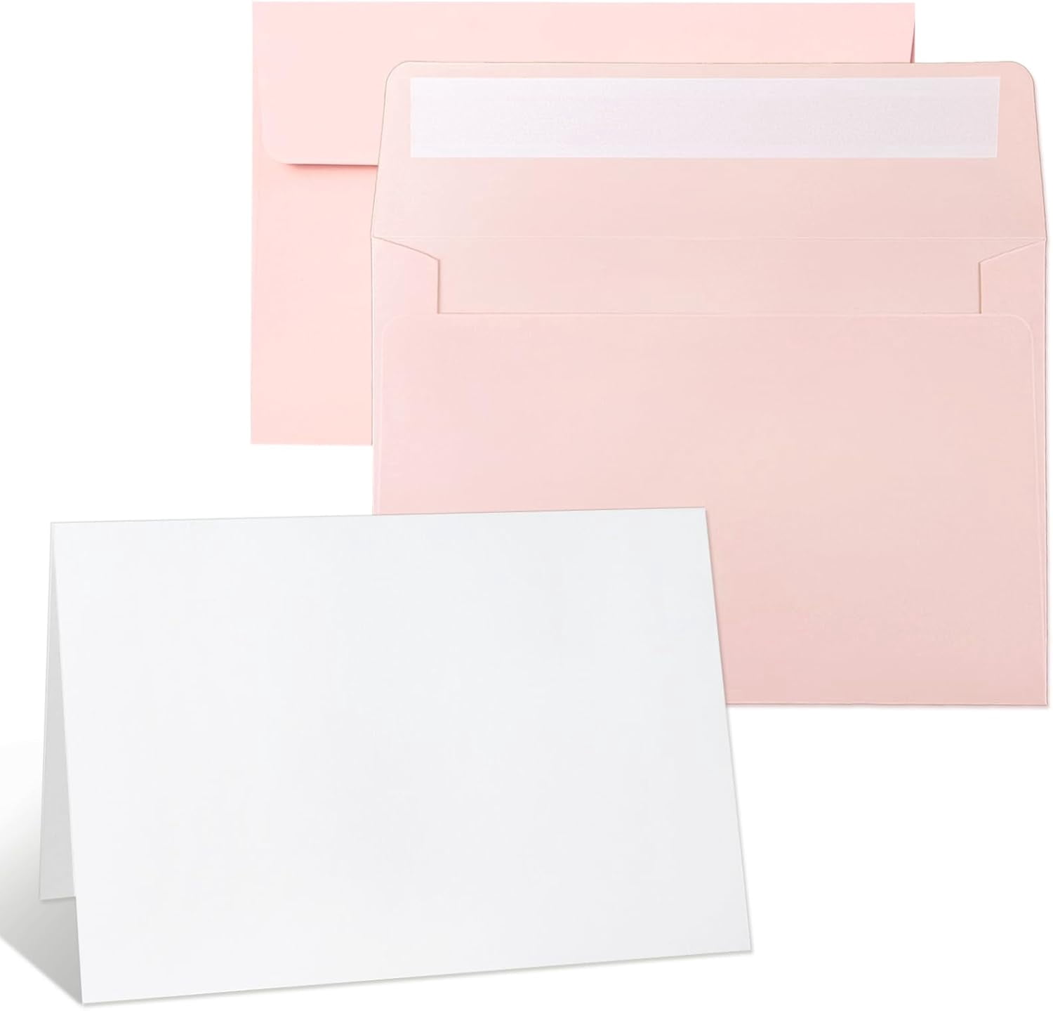 KALAKALA 50 Packs White A7 Envelopes, 5x7 Envelopes for Invitations ...