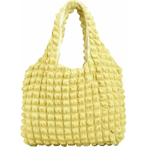 KALAKALA Bubble Large Shoulder Bags for Women Puff Tote Handbag and Purse Cloud Casual Shopping Travel Bag Lightweight