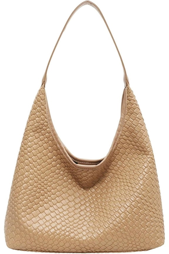 Leather Tote Bag for Women Top-handle Shoulder Bag, Hobo Bags Large Capacity Soft Vegan Crossbody Handbag Underarm