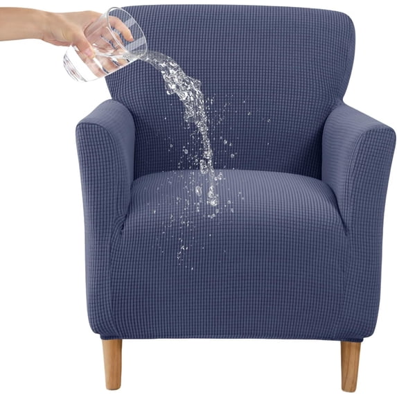 KALAKALA Stretch Armchair Slipcover 1-Piece Accent Chair Covers with Arms Soft Chair Slipcovers for Living Room
