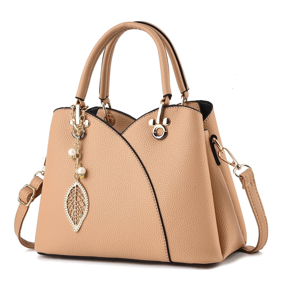 KALAKALA Womens Purses and Handbags Shoulder Bag Ladies Designer Satchel (Khaki)