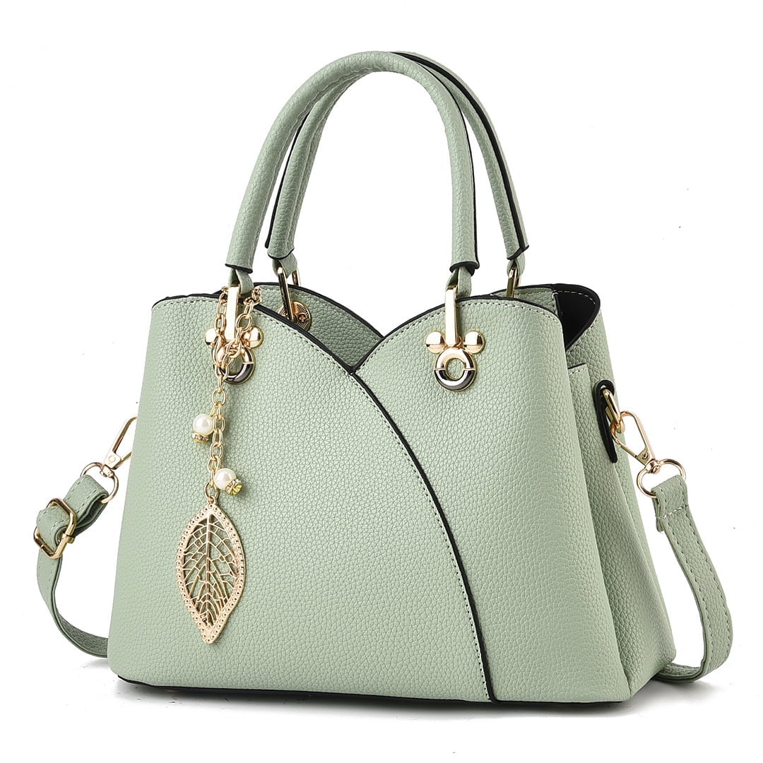 KALAKALA Womens Purses and Handbags Shoulder Bag Ladies Designer Satchel (Khaki)