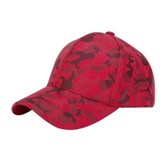 KALE Baseball Cap Camouflage Outdoor Tactical Solid Color Red